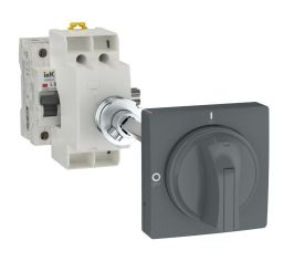 Рукоятка управления силовым коммутационным аппаратом