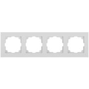 Рамка 4-м СП Accent 6-504-01 бел. Intro Б0063757