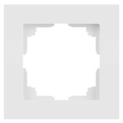 Рамка 1-м СП Accent 6-501-01М бел. матов. Intro Б0063730