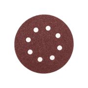 Диск абразивный на ворсовой основе на липучке перфорир. P40 125мм (уп.10шт) Kranz KR-91-1164