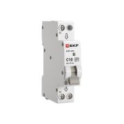 Выключатель автоматический дифференциального тока 1мод. C 10А 10мА тип АС 6кА АВДТ-63М (электрон.) EKF DA63M-10-10