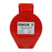Розетка кабельная 214 16А 380AC 3P+PE 6ч IP44 КЭАЗ 222750