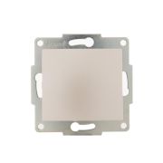 Выключатель 1-кл. 1п СП Karina 10А IP20 механизм жемчуж./бел. перламутр. LEZARD 707-3088-100