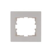 Рамка 1-м Karina горизонт. крем. LEZARD 707-0300-146