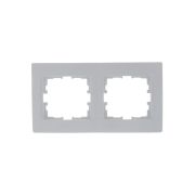 Рамка 2-м Karina горизонт. бел. LEZARD 707-0200-147