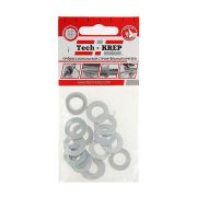 Шайба плоская М10 DIN 125 цинк. (пакет) (уп.15шт) Tech-Krep/Zitar 103046