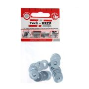 Шайба кузовная М6 DIN 9021 цинк. (пакет) (уп.20шт) Tech-Krep/Zitar 103037