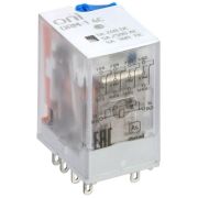 Реле интерфейсное ORM-1 4C 24В DC с LED и тест. кнопкой ONI ORM-1-4C-DC24V-L-B