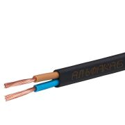 Шнур ШВВП 2х0.75 380В Ч (м) АЛЬФАКАБЕЛЬ 2738