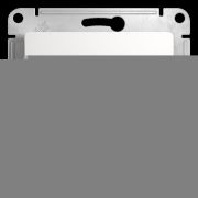 Розетка телевизионная оконечная TV 1-м СП Glossa 1дБ механизм бел. SE GSL000191