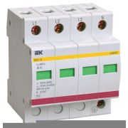 Ограничитель перенапряжения ОПС1-B 4P KARAT IEK MOP20-4-B