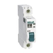 Выключатель автоматический модульный 1п D 10А 4.5кА ВА-101 DEKraft 11101DEK