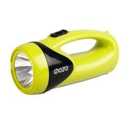 Фонарь аккумуляторный универсальный AccuF8-L1W/L12-gn 1Вт 100лм + боков. панель 12х0.5Вт 110лм аккум. 0.9А.ч ЗУ: 220В/12В IP20 зел. ФАZА 5008922