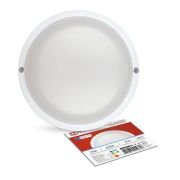 Светильник светодиодный СПП МД-2565-КРУГ 25Вт 6500К IP65 2250лм 175мм герметичный с микроволновым датчиком IN HOME 4690612049328